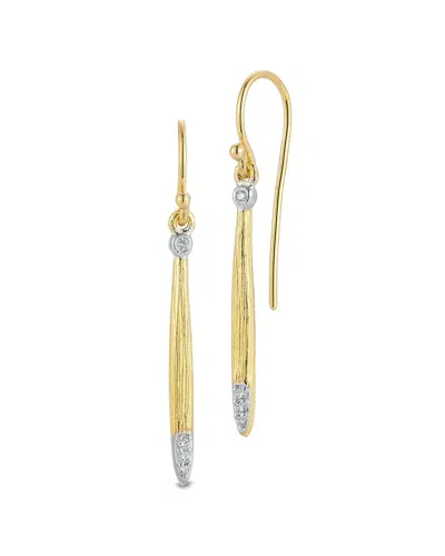 I. Reiss 14k 0.08 Ct. Tw. Diamond Earrings In Gold