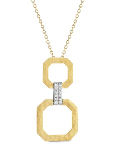 I. Reiss 14k 0.08 Ct. Tw. Diamond Necklace In Gold