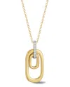 I. Reiss 14k Diamond Necklace