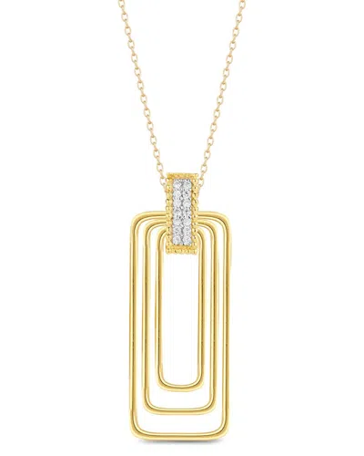I. Reiss 14k 0.08 Ct. Tw. Diamond Necklace In Gold
