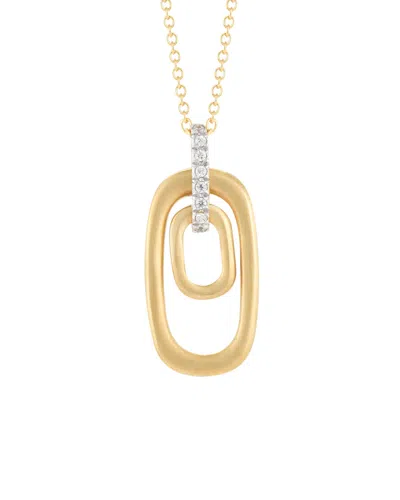 I. Reiss 14k 0.08 Ct. Tw. Diamond Necklace In Gold
