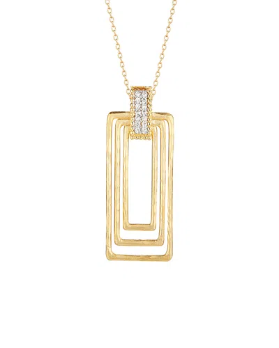 I. Reiss 14k Diamond Pendant