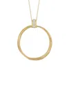 I. Reiss 14k 0.08 Ct. Tw. Diamond Pendant Necklace