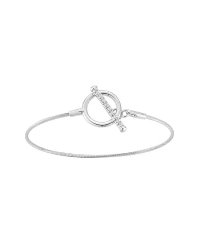 I. Reiss 14k 0.08 Ct. Tw. Diamond Wire Bracelet