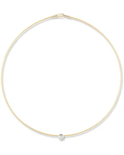 I. Reiss 14k 0.08 Ct. Tw. Diamond Wire Necklace