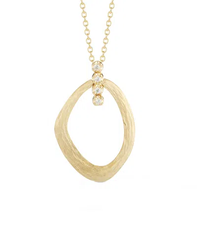 I. Reiss 14k Diamond Pendant Necklace