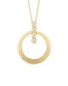 I. Reiss 14k 0.09 Ct. Tw. Diamond Pendant Necklace