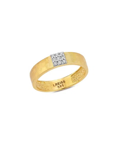 I. REISS I. REISS 14K 0.09 CT. TW. DIAMOND RING