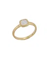 I. Reiss 14k 0.09 Ct. Tw. Diamond Square Ring