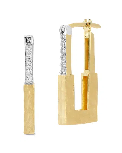 I. Reiss 14k 0.10 Ct. Tw. Diamond Earrings In Gold