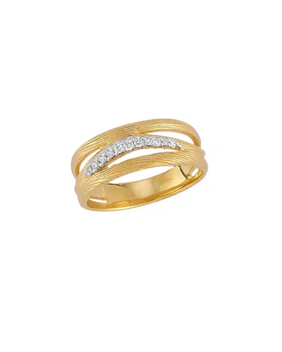 I. Reiss 14k 0.10 Ct. Tw. Diamond Highway Ring In Gold