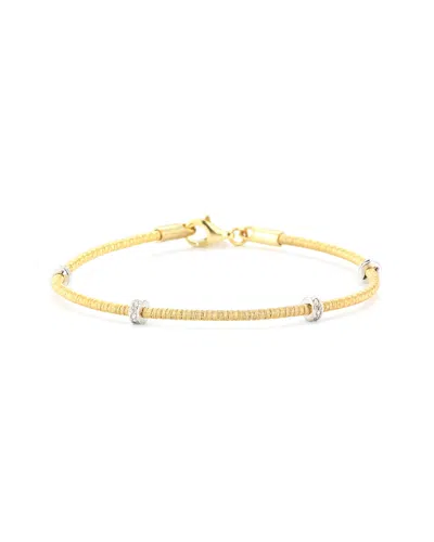 I. Reiss 14k 0.10 Ct. Tw. Diamond Mesh Bracelet