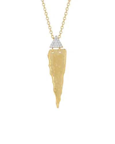 I. Reiss 14k 0.10 Ct. Tw. Diamond Necklace