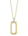 I. Reiss 14k 0.10 Ct. Tw. Diamond Necklace