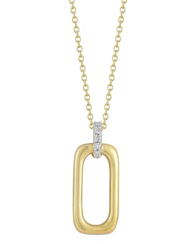 I. Reiss 14k 0.10 Ct. Tw. Diamond Necklace In Gold