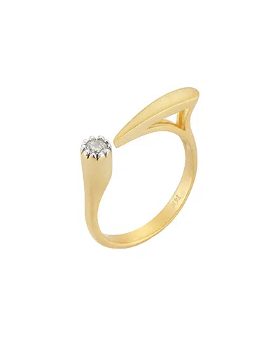 I. REISS I. REISS 14K 0.10 CT. TW. DIAMOND RING