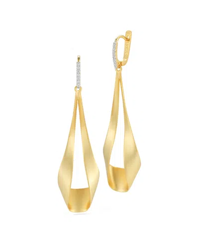 I. Reiss 14k 0.11 Ct. Tw. Diamond Dangling Earrings In Gold