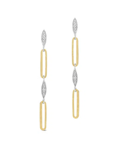 I. Reiss 14k 0.12 Ct. Tw. Diamond Earrings In Gold