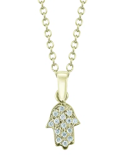 I. Reiss 14k 0.12 Ct. Tw. Diamond Necklace