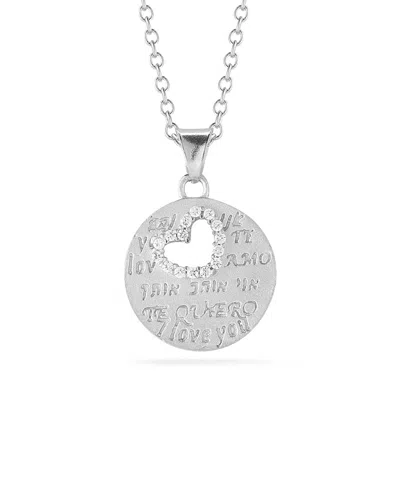 I. REISS I. REISS 14K 0.12 CT. TW. DIAMOND NECKLACE