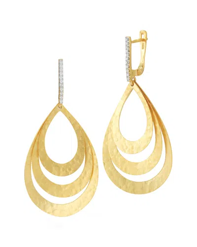 I. Reiss 14k 0.13 Ct. Tw. Diamond Earrings In Gold