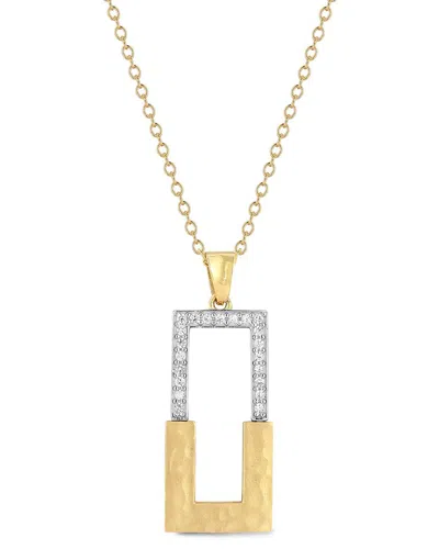 I. Reiss 14k 0.13 Ct. Tw. Diamond Necklace In Gold