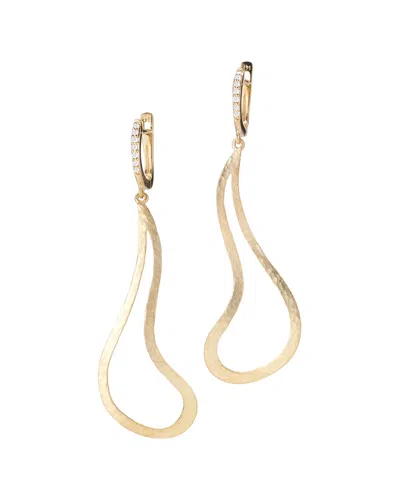 I. Reiss 14k 0.14 Ct. Tw. Diamond Drop Earrings