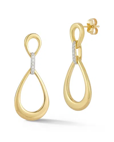 I. Reiss 14k 0.14 Ct. Tw. Diamond Earrings In Gold