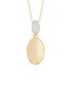 I. Reiss 14k 0.14 Ct. Tw. Diamond Necklace