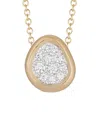 I. Reiss 14k 0.14 Ct. Tw. Diamond Pendant Necklace