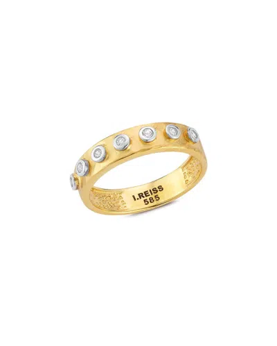I. Reiss 14k 0.14 Ct. Tw. Diamond Ring In Gold