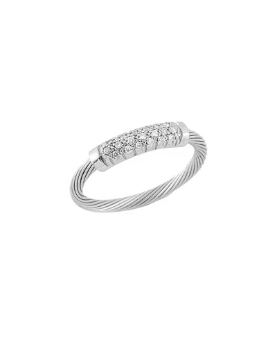 I. Reiss 14k 0.14 Ct. Tw Diamond Wire Ring
