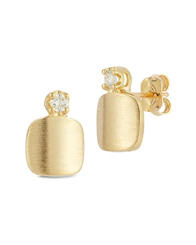 I. Reiss 14k 0.15 Ct. Tw. Diamond Earrings In Gold