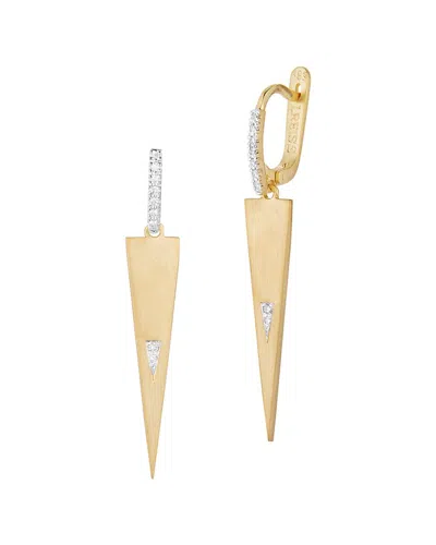 I. Reiss 14k 0.15 Ct. Tw. Diamond Earrings