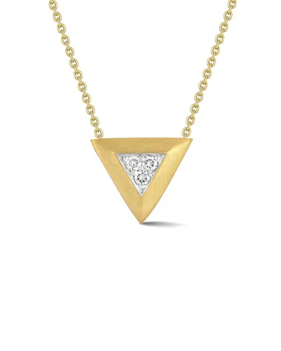 I. Reiss 14k 0.15 Ct. Tw. Diamond Necklace In Gold