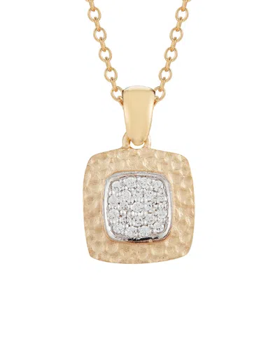 I. Reiss 14k 0.15 Ct. Tw. Diamond Necklace In Transparent