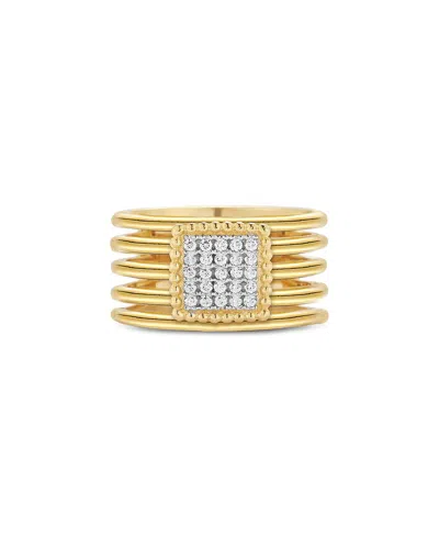 I. Reiss 14k 0.15 Ct. Tw. Diamond Ring In Purple