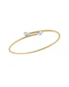 I. Reiss 14k 0.15 Ct. Tw. Diamond Wire Bracelet