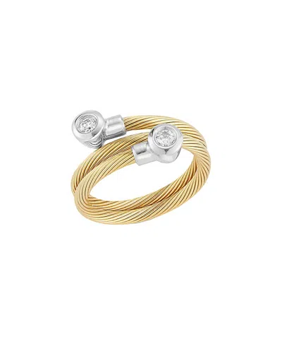 I. REISS I. REISS 14K 0.15 CT. TW. DIAMOND WIRE RING