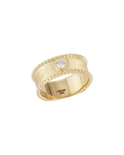 I. Reiss 14k 0.15 Ct. Tw. Lab-grown Diamond Ring In Gold