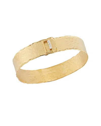 I. Reiss 14k 0.16 Ct. Tw. Diamond Cuff Bracelet