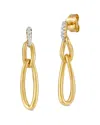 I. Reiss 14k 0.16 Ct. Tw. Diamond Earrings