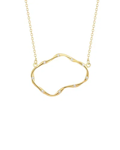 I. Reiss 14k 0.16 Ct. Tw. Diamond Necklace In Green