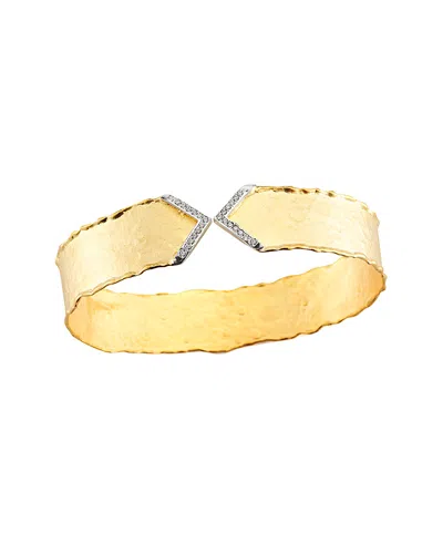 I. Reiss 14k 0.18 Ct. Tw. Diamond Cuff
