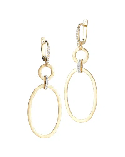 I. Reiss 14k 0.18 Ct. Tw. Diamond Dangling Earrings In Gold