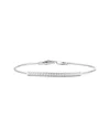 I. Reiss 14k 0.19 Ct. Tw. Diamond Wire Bracelet In Brown