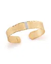 I. Reiss I Reiss 14k 0.20 Ct. Tw. Diamond Cuff