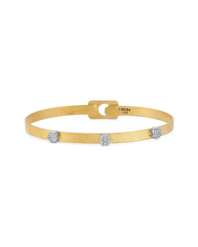 I. Reiss 14k 0.21 Ct. Tw. Diamond Bracelet In Gold