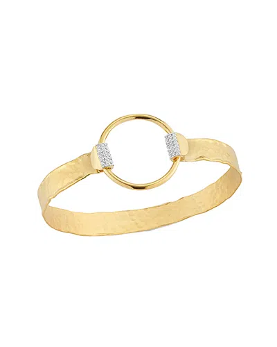I. Reiss 14k 0.22 Ct. Tw. Diamond Bangle