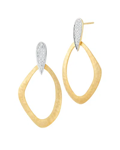 I. Reiss 14k 0.22 Ct. Tw. Diamond Dangling Earrings